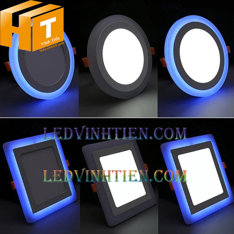 Led panel âm trần vuông 12+4w