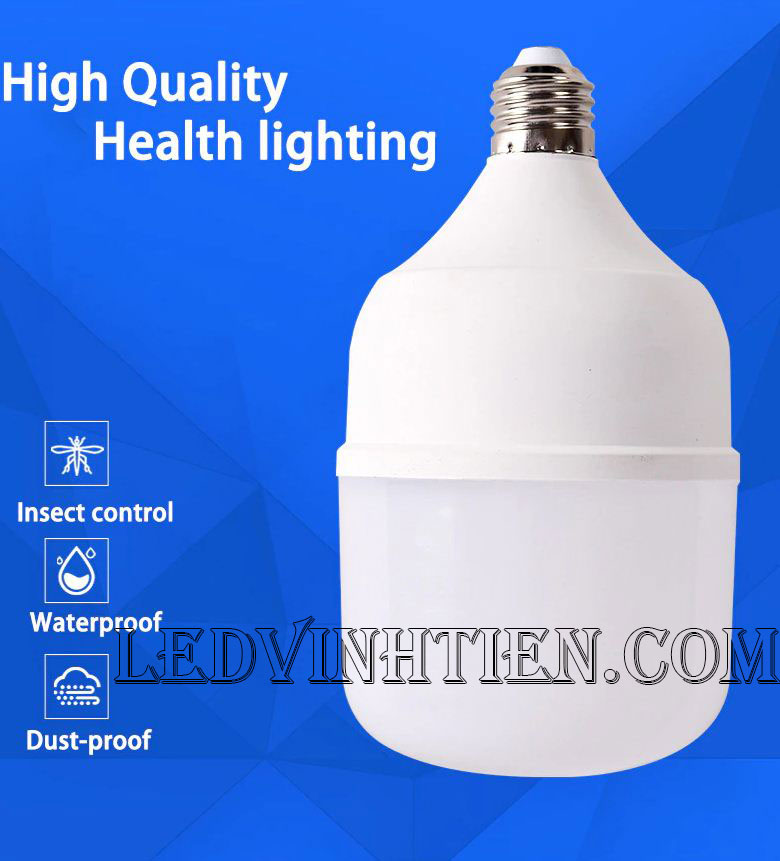 Đèn led búp trụ 10W loại tốt, giá rẻ, chất lượng, dùng chiếu sáng nội thất