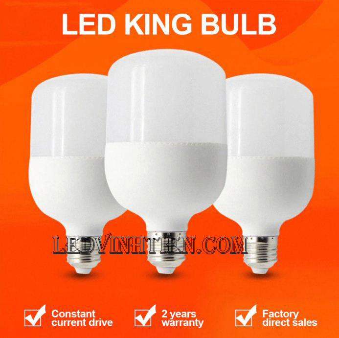 Bóng Đèn led búp trụ 10W vĩnh tiến