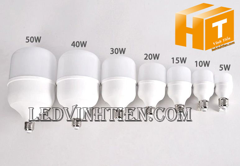 Đèn led búp trụ 20W loại tốt, giá rẻ, chất lượng, dùng chiếu sáng nội thất