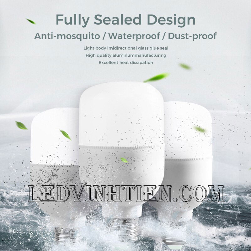 Đèn led búp trụ 20W loại tốt, giá rẻ, chất lượng, dùng chiếu sáng nội thất