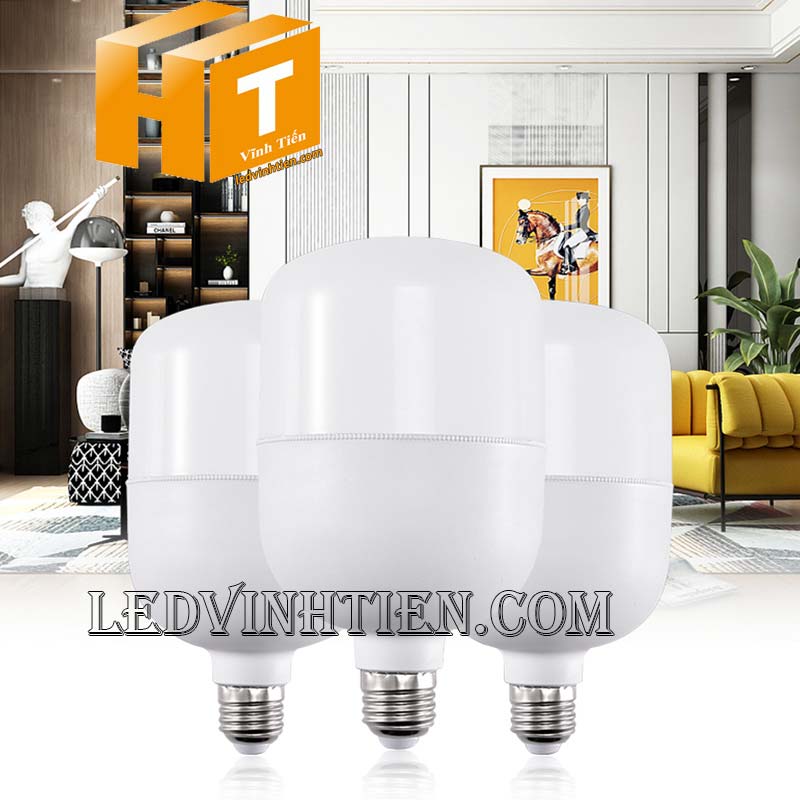 Đèn led búp trụ 20W loại tốt, giá rẻ, chất lượng, dùng chiếu sáng nội thất
