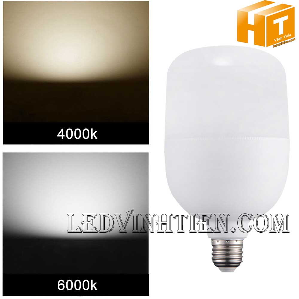 Đèn led búp trụ 20W loại tốt, giá rẻ, chất lượng, dùng chiếu sáng nội thất
