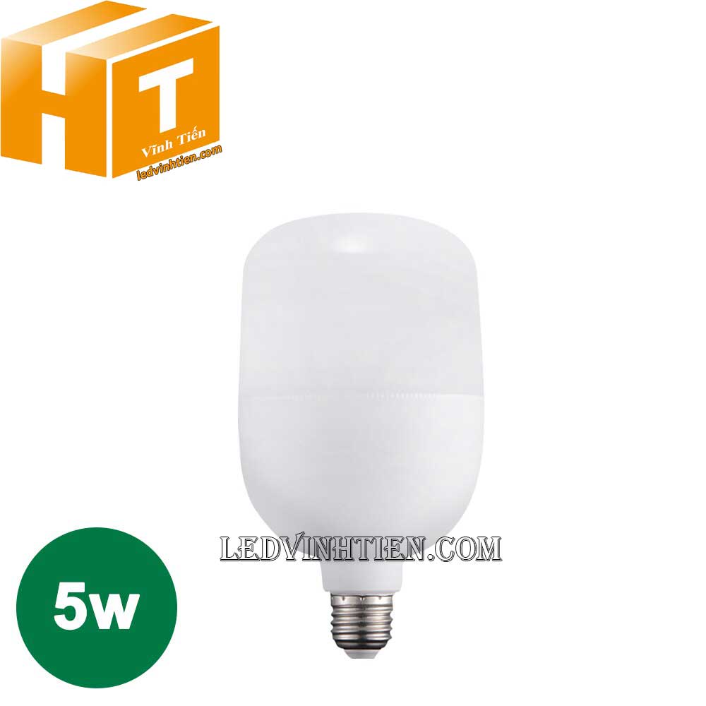 Đèn led búp trụ 5W loại tốt, giá rẻ, chất lượng, dùng chiếu sáng nội thất