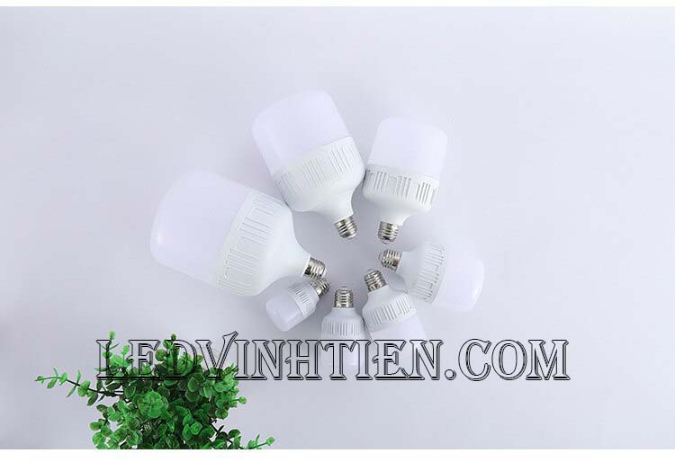 Bóng Đèn led búp trụ 5W sáng trắng, vàng, loại tốt dùng trang trí nội thất, quán cà phê, LEDVINHTIEN.COM