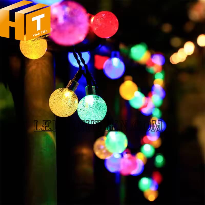 Đèn led bi bọt nước đủ màu