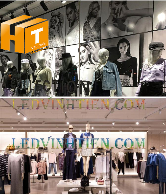 Led chiếu shop quần áo 25w tsl siêu sáng