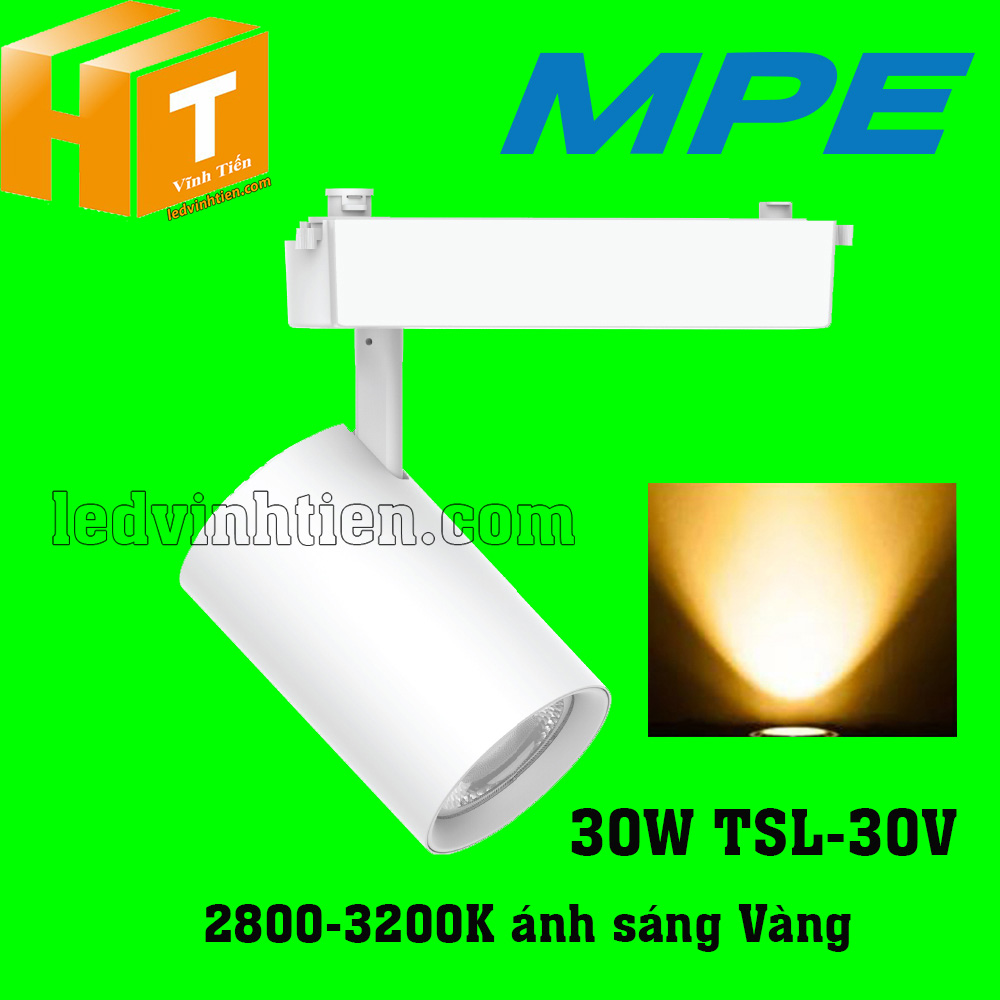 Đèn led chiếu điểm tsl 30w ánh sáng vàng