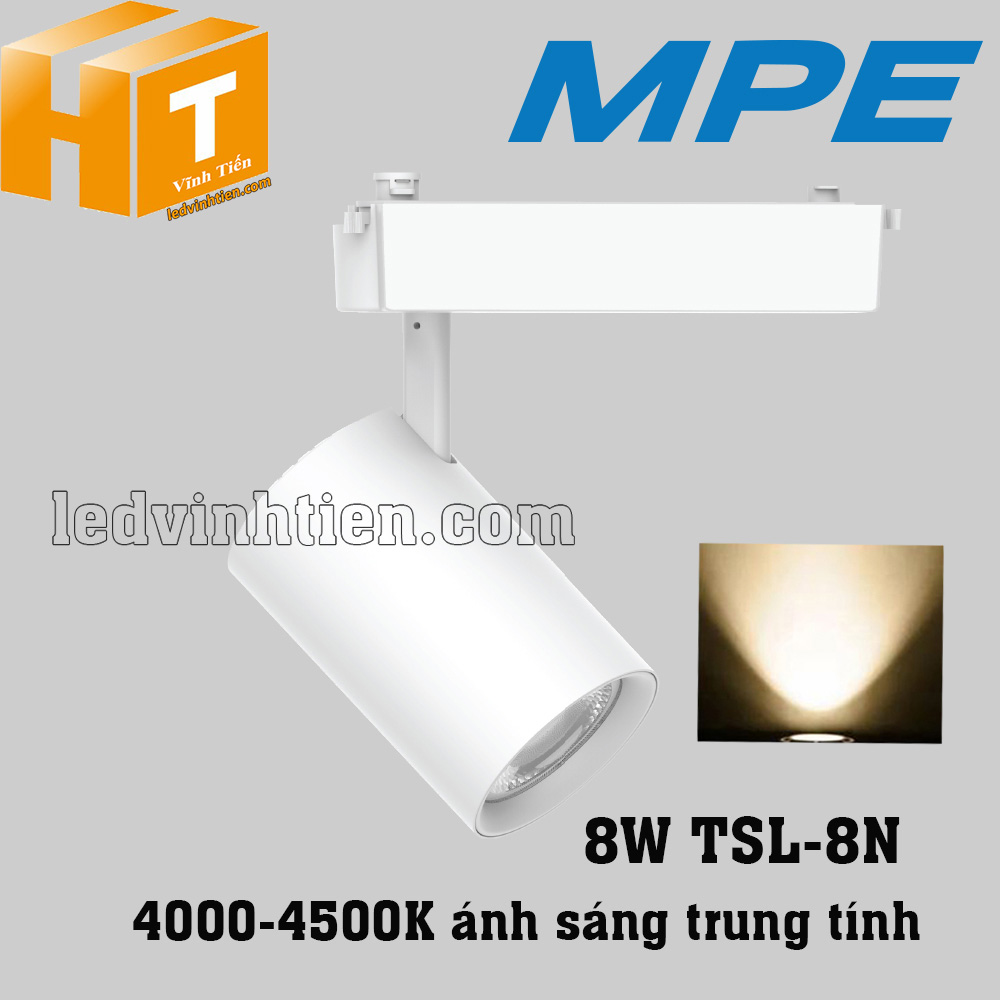 Đèn led chiếu điểm tsl 8w ánh sáng trung tính