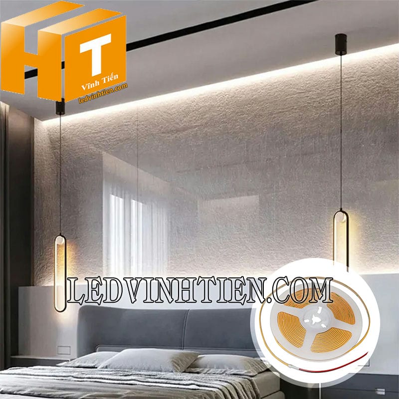 Đèn led dây 12V COB ánh sáng trung tính