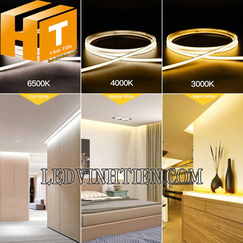 Đèn led dây COB giá rẻ tại TPHCM