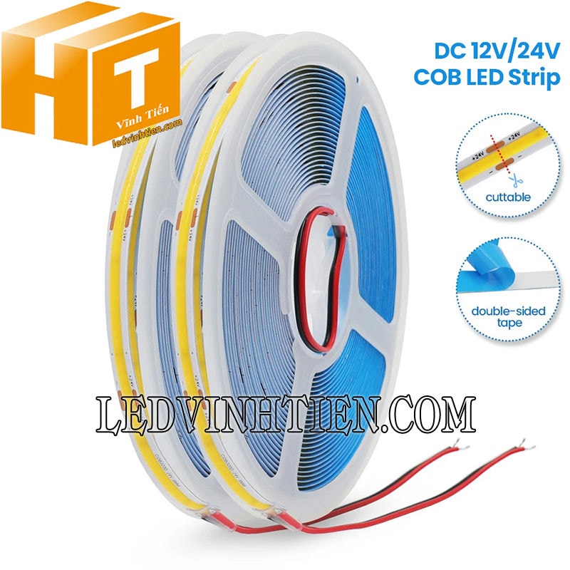 Cuộn đèn led dây COB 5m giá rẻ