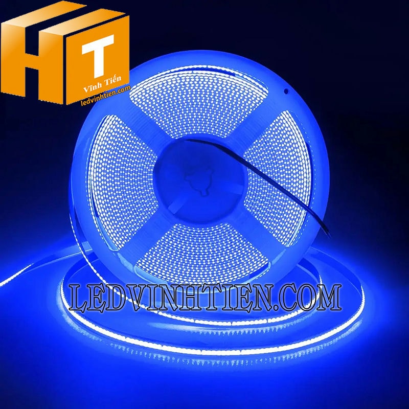 Led dây COB 12V màu xanh dương