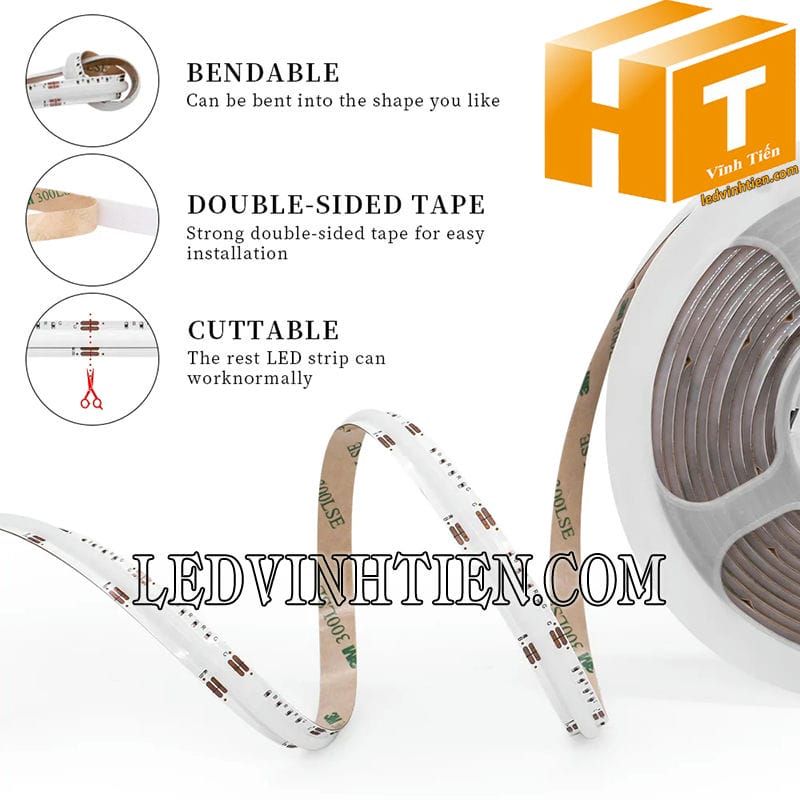Led dây 24V COB cao cấp