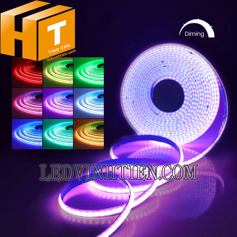 Đèn led dây 24V COB siêu sáng