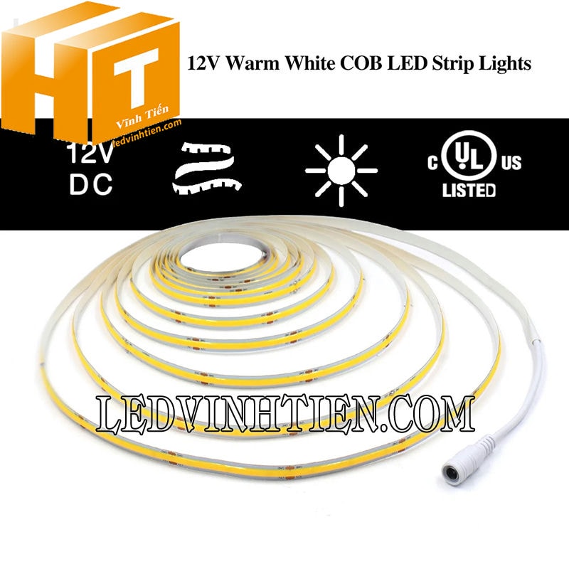 Đèn led dây COB 5m cao cấp