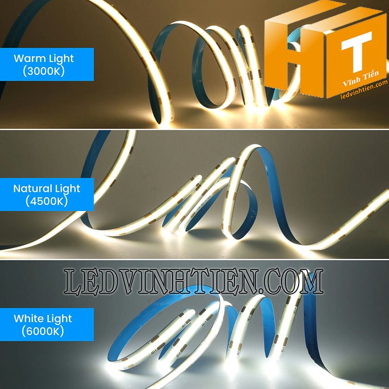Đèn led dây dán COB siêu sáng