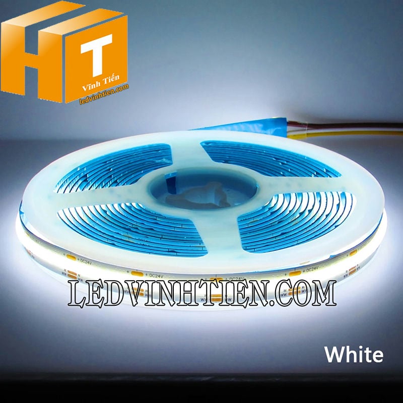 Đèn led dây COB 24V ánh sáng trắng