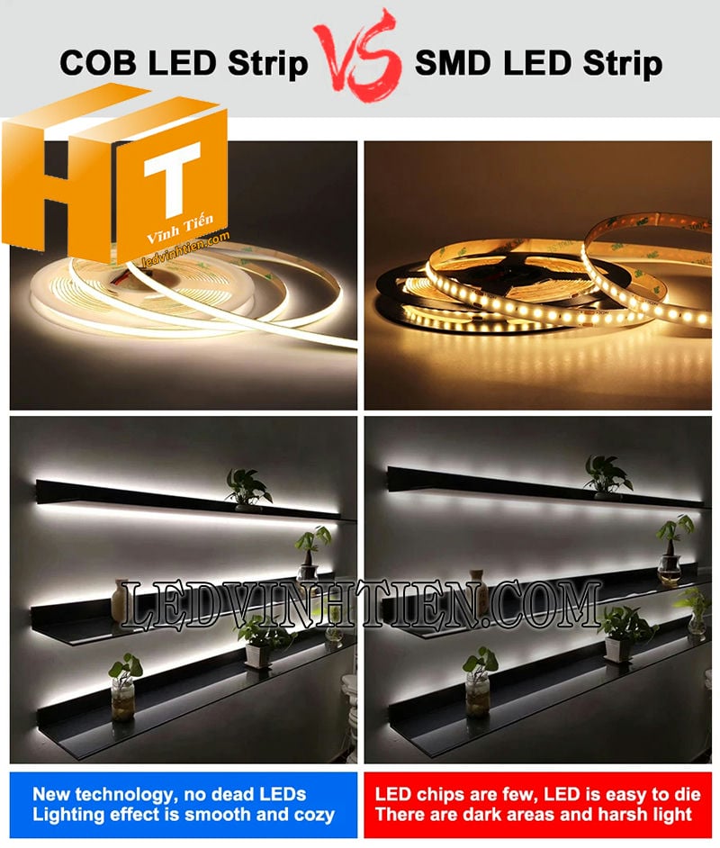 Đèn led dây dán 24V giá rẻ