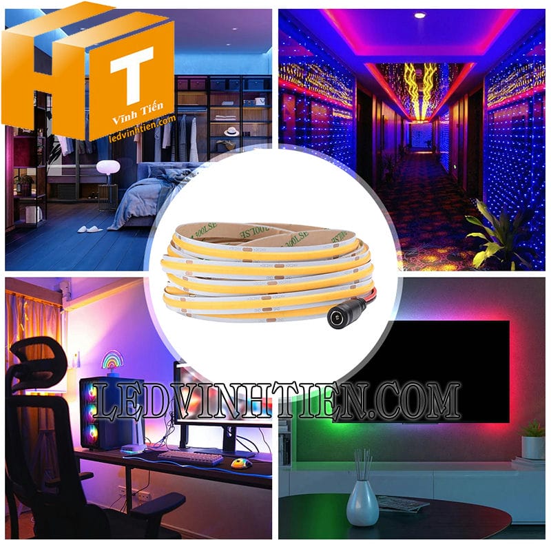 Led dây COB dùng trang trí nội thất
