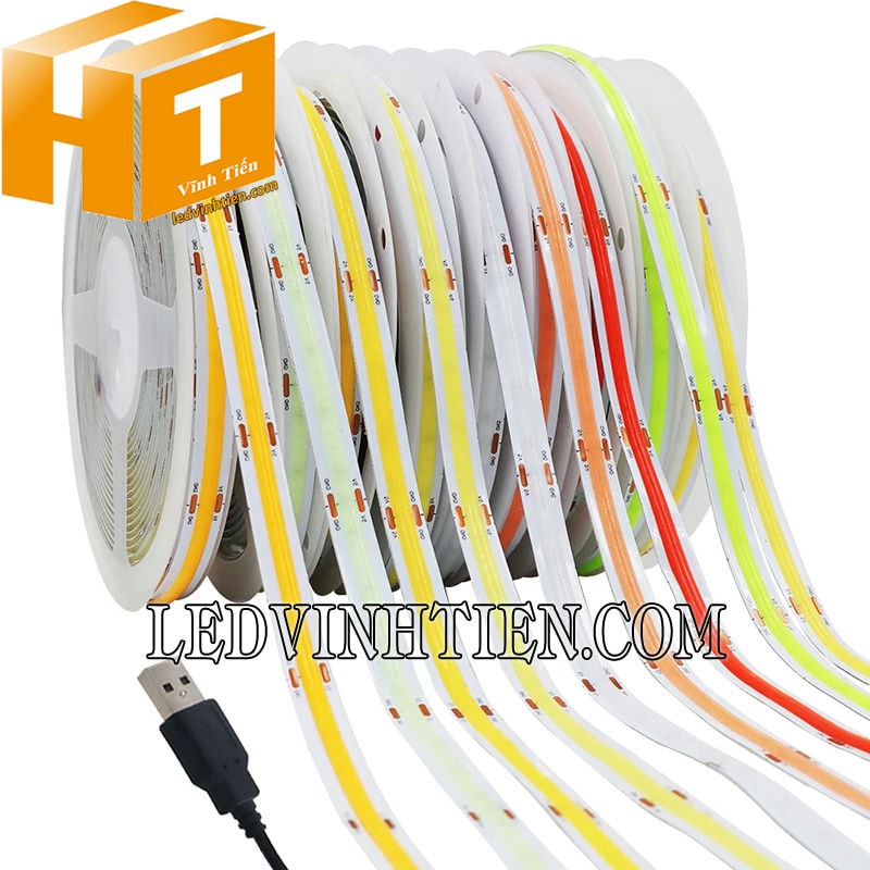 Đèn led dây dán COB 5V giá rẻ