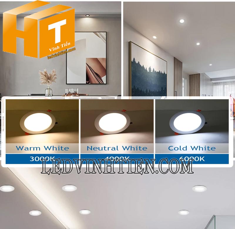 Đèn led downlight DLT 12W dùng chiếu sáng văn phòng, nhà ở