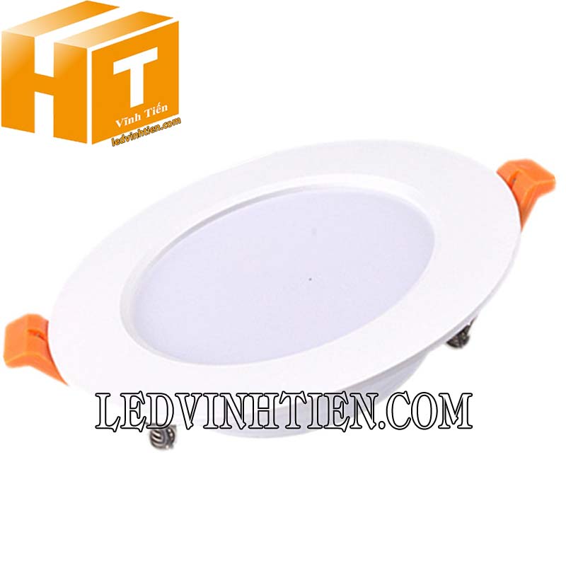 Đèn led downlight 3 màu DLT 7W