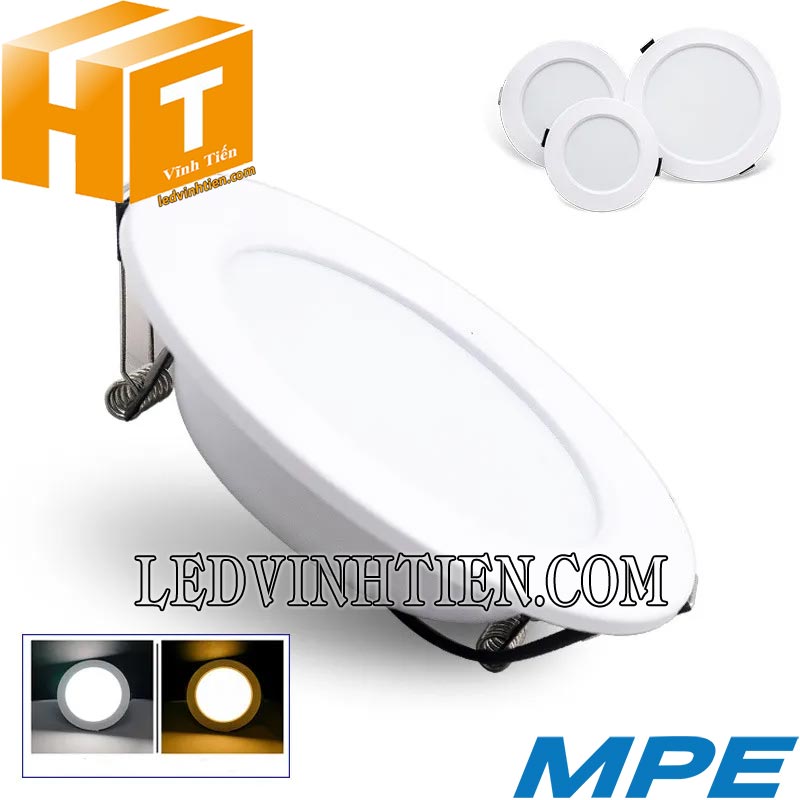 Đèn led downlight DLT 7W loại tốt, giá rẻ, siêu sáng