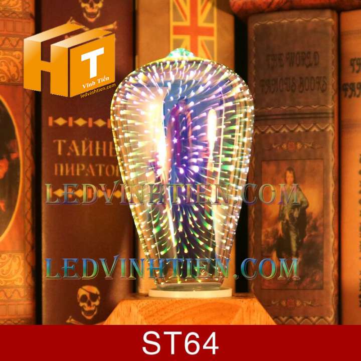 đèn led edison pháo hoa st64