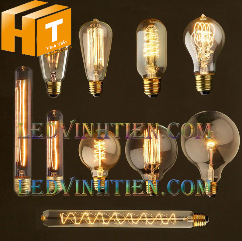 đèn led edison trang trí ngoài trời 