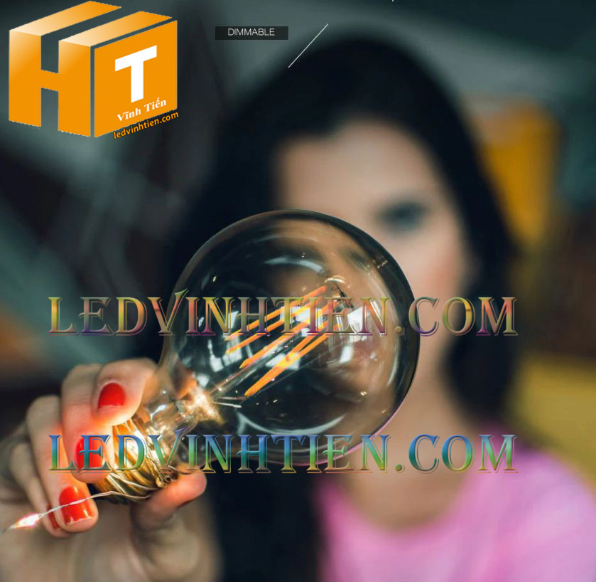 đèn led edison trang trí sân vườn