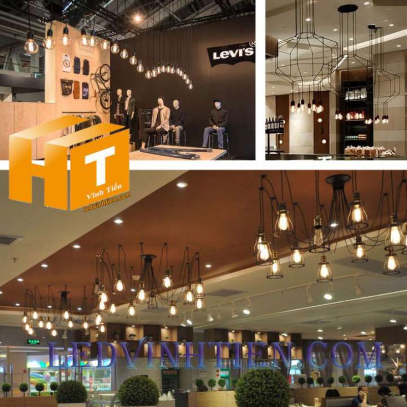 Đèn led edison a60 4w siêu sáng giá sỉ