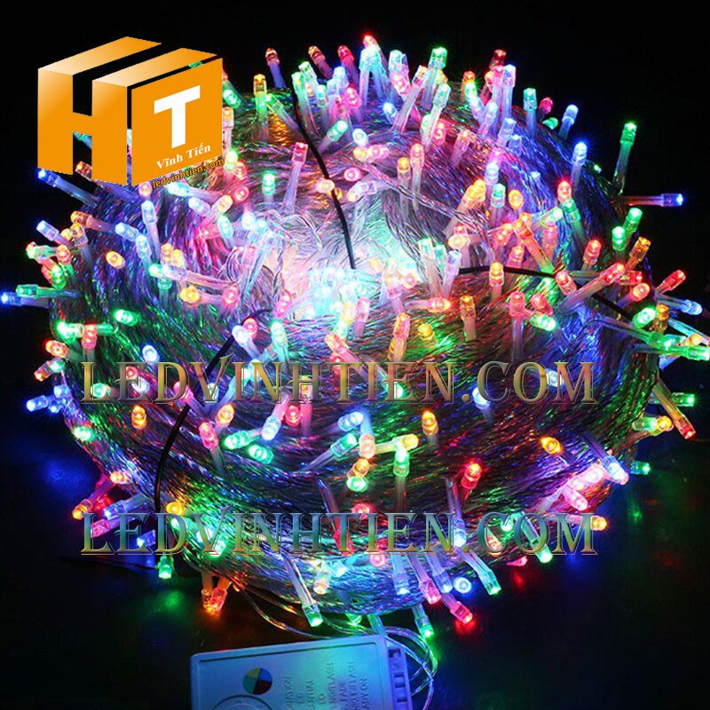 Đèn led chớp đủ màu 100m