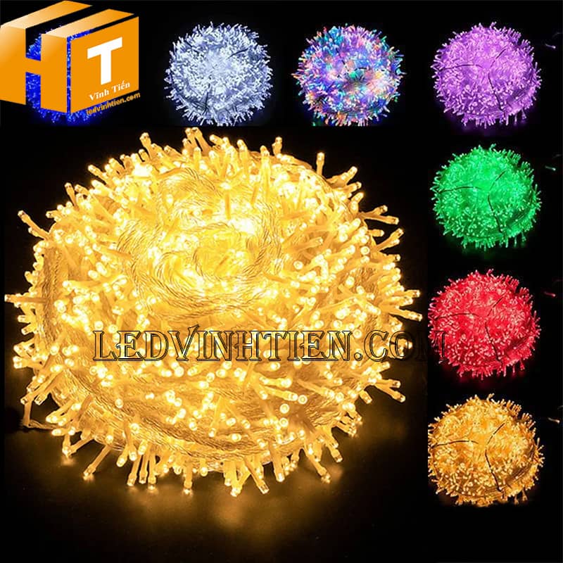 Dây đèn led trang trí noel, giá rẻ, chất lượng, 100m