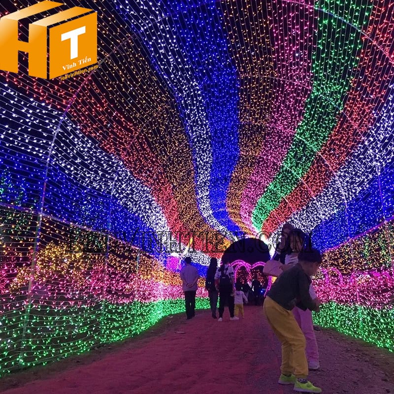 Đèn led trang trí giáng sinh, chất lượng, dài 100m