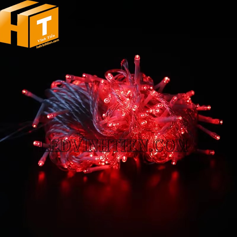 Dây đèn led trang trí noel màu đỏ