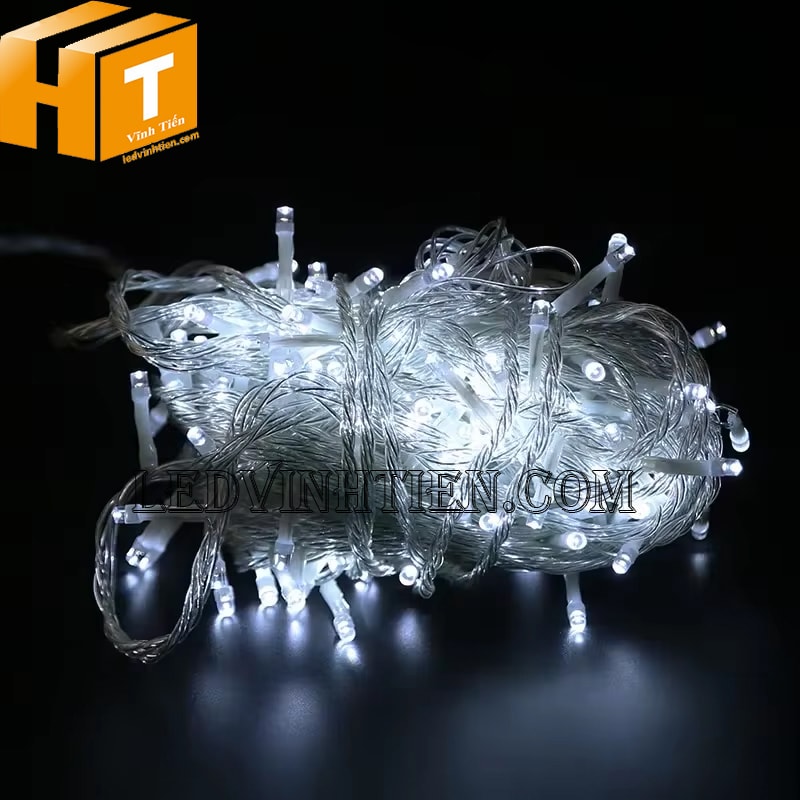 Dây đèn led trang trí noel màu trắng