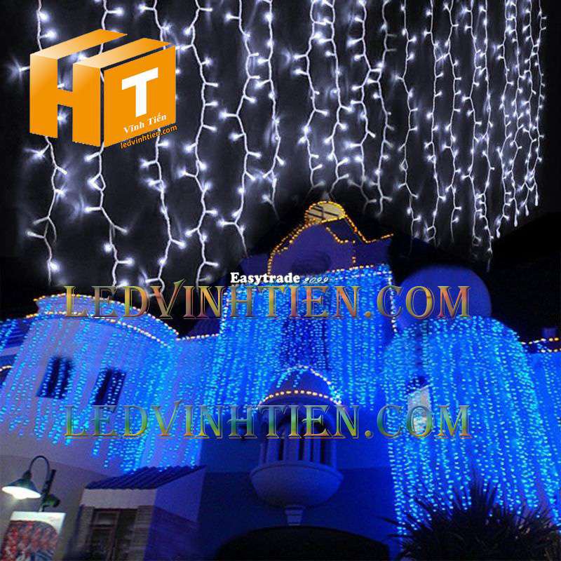 Đèn led trang trí noel màu đỏ siêu sáng