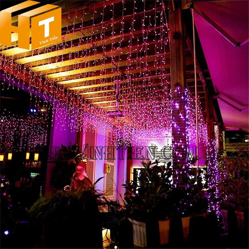 Đèn led trang trí giáng sinh màu tím