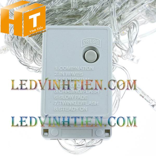 Đèn led trang trí noel màu trắng siêu sáng