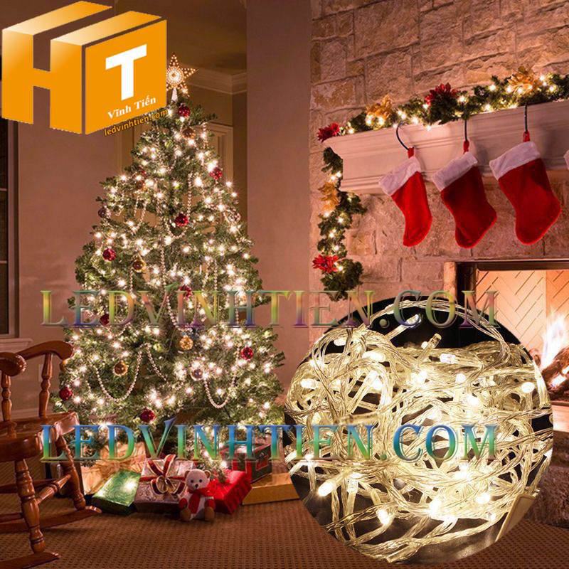 Đèn led trang trí noel màu vàng nắng giá rẻ