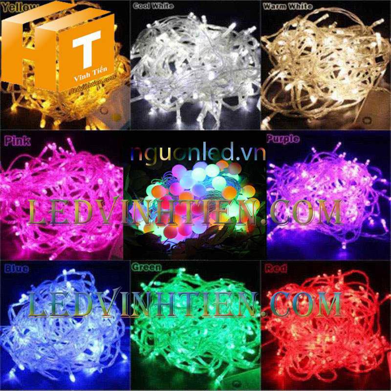 Đèn led trang trí giáng sinh màu xanh dương