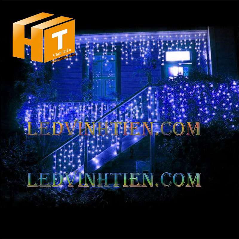 Đèn led trang trí noel màu xanh  dương hà nội