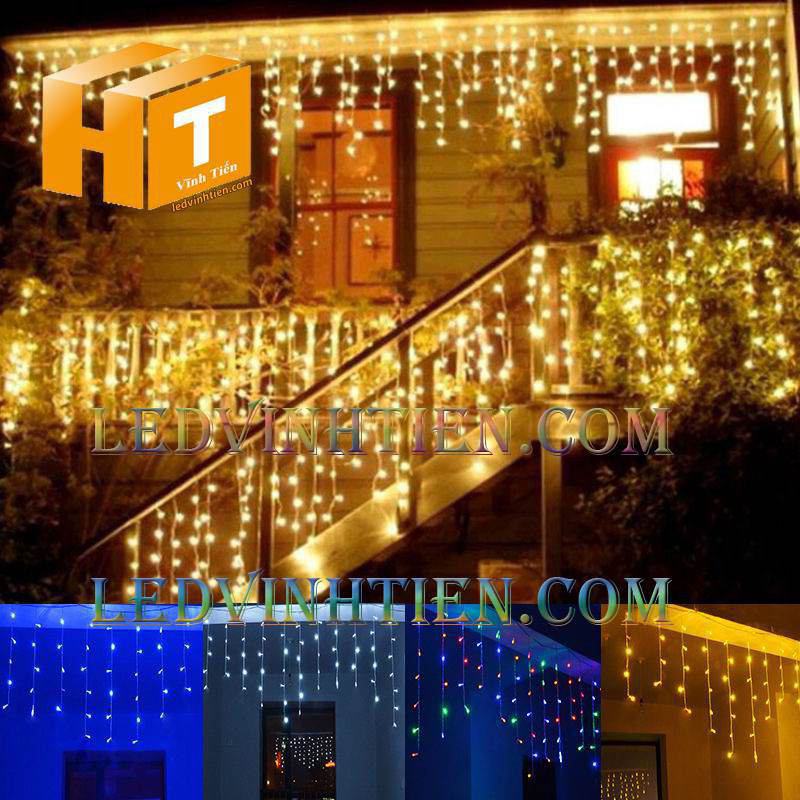 Đèn led trang trí màu tím 7m không chớp đà nẵng