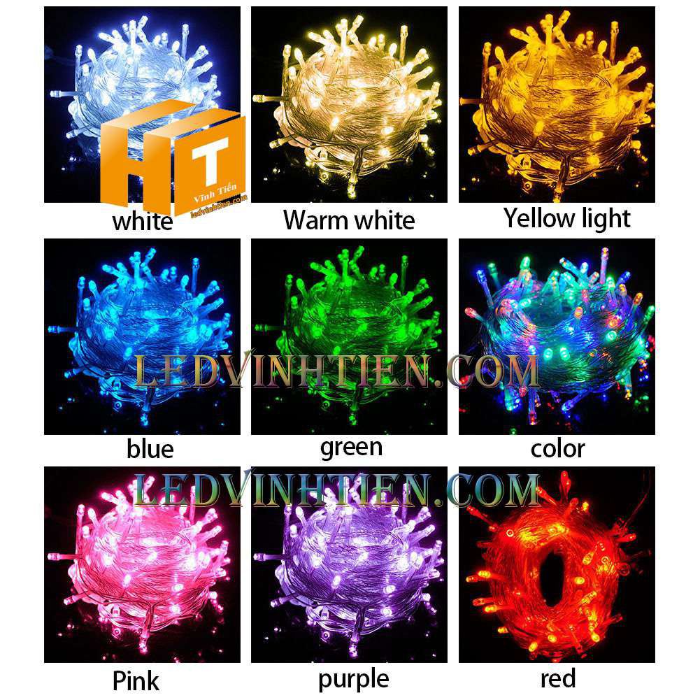Dây đèn led trang trí ngoài trời