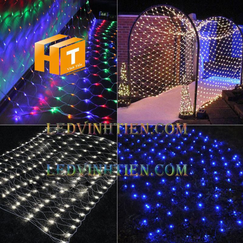 Đèn led rèm lưới hồ chí minh