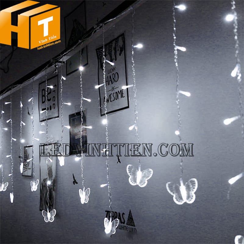 Bán đèn rèm led hình con bướm tại Hà Nội