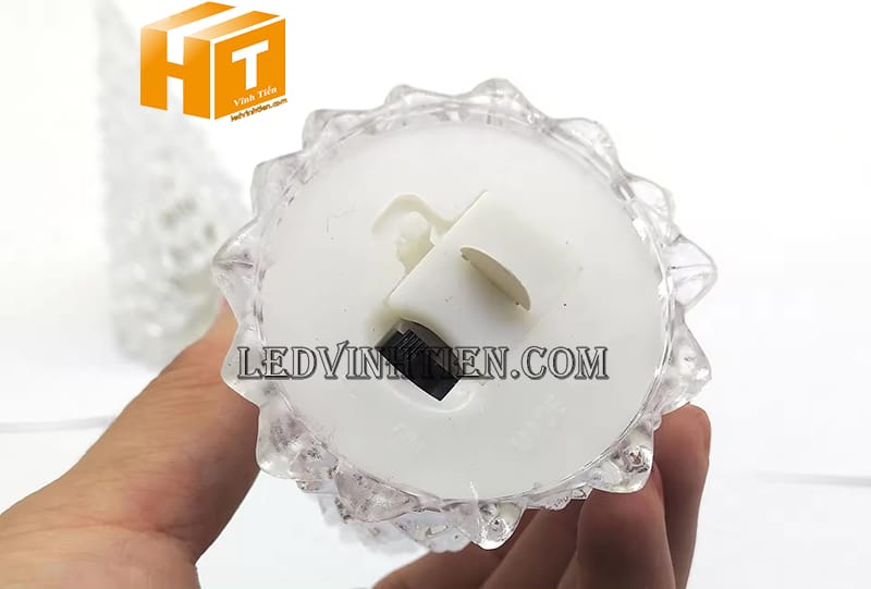 Đèn led cây thông dùng pin loại tốt