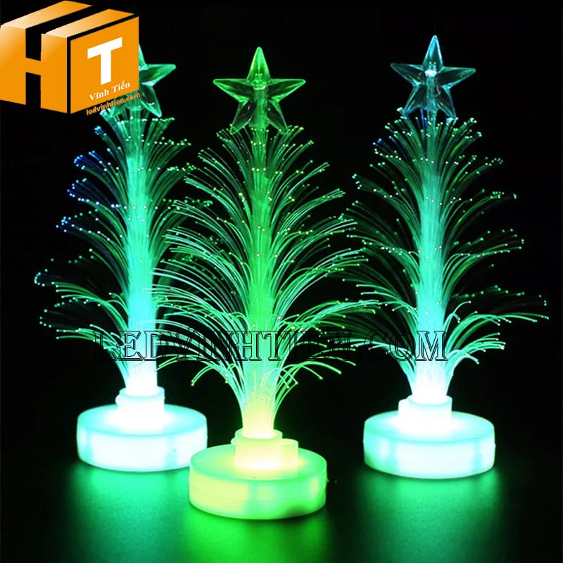 Đèn led cây thông đủ màu dùng trong nhà và ngoài trời
