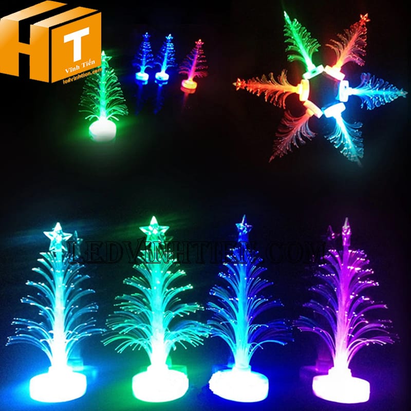 Đèn led xợi quang nhiều màu dùng để bàn, phòng ngủ